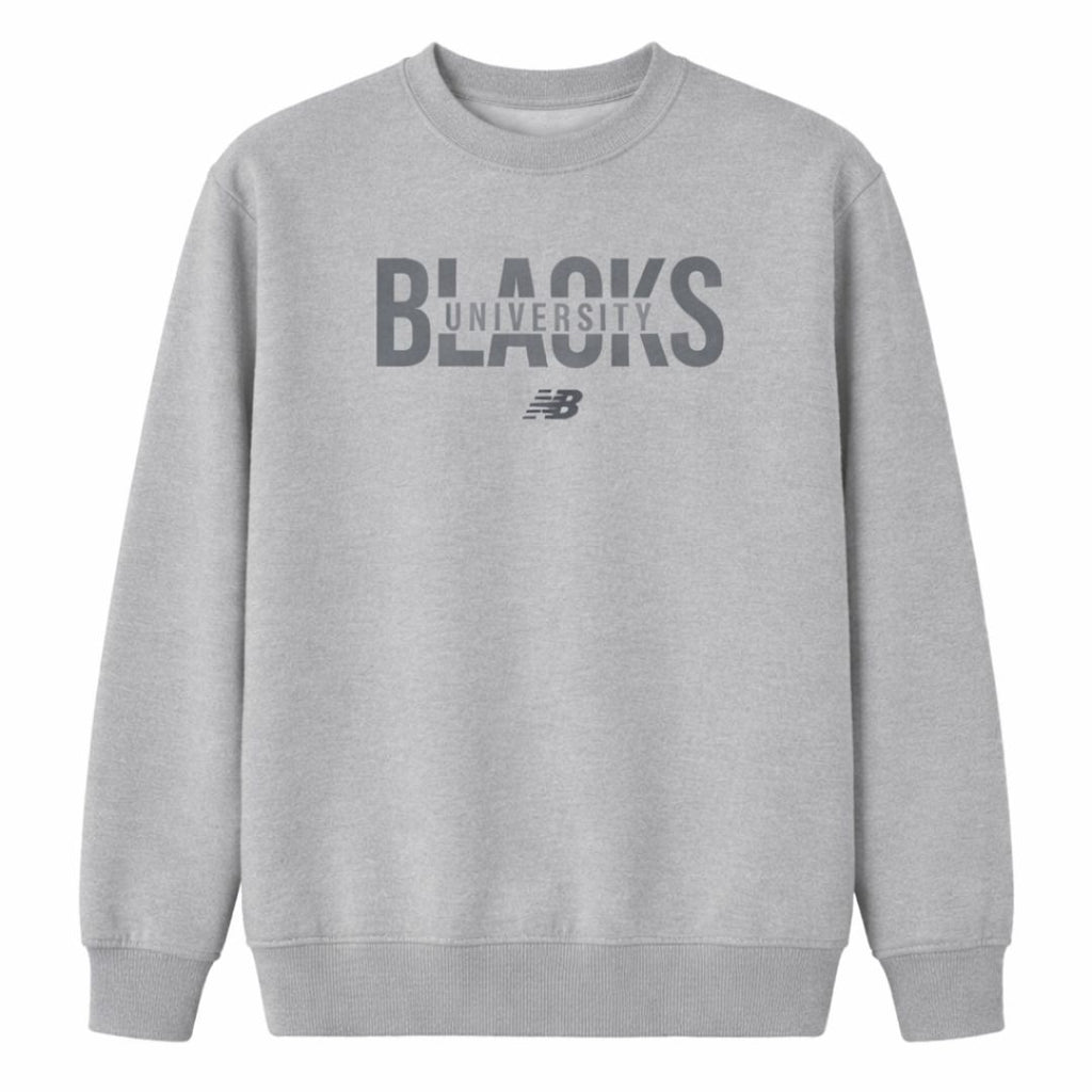 New Balance Grey Crew Neck Sweatshirt