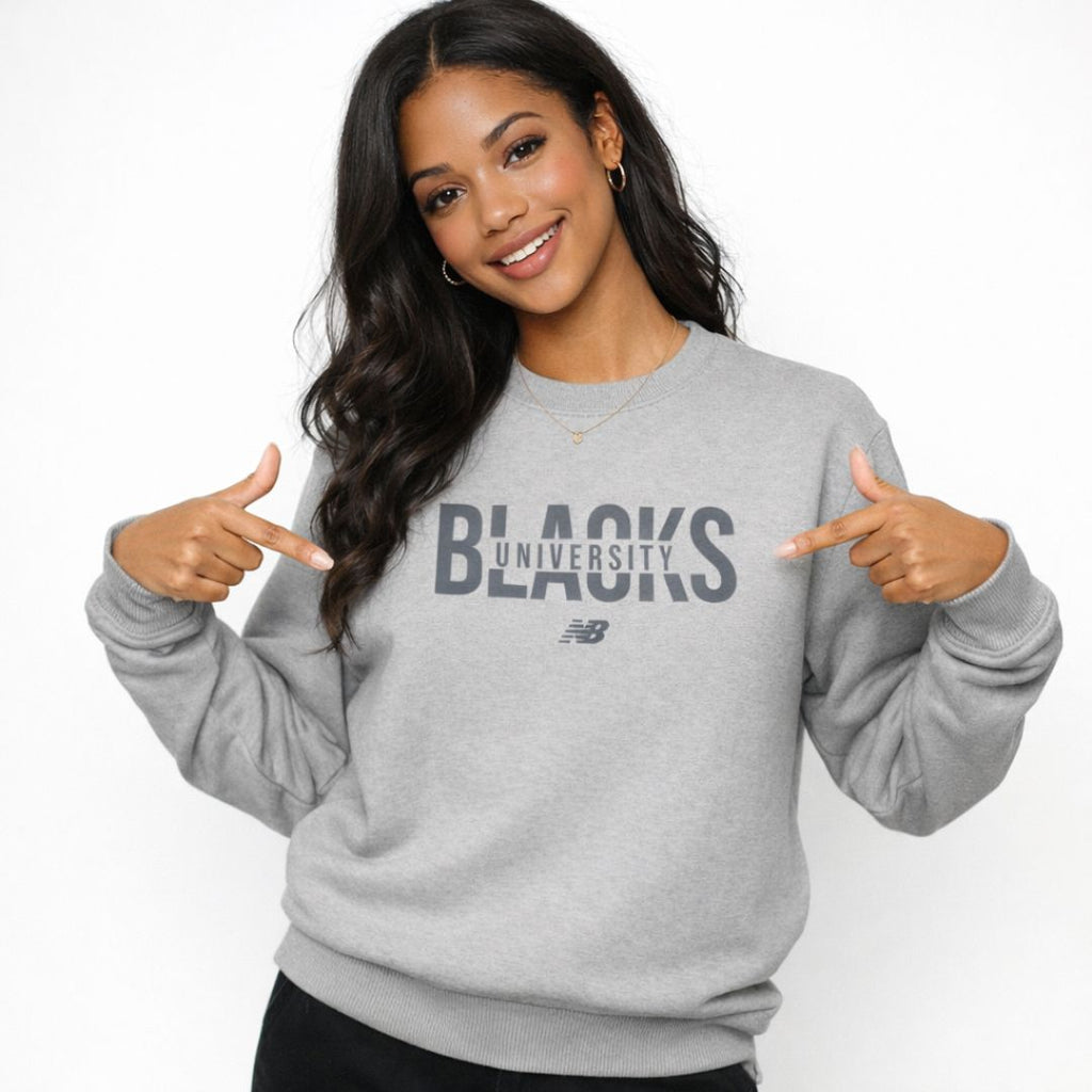 New Balance Grey Crew Neck Sweatshirt
