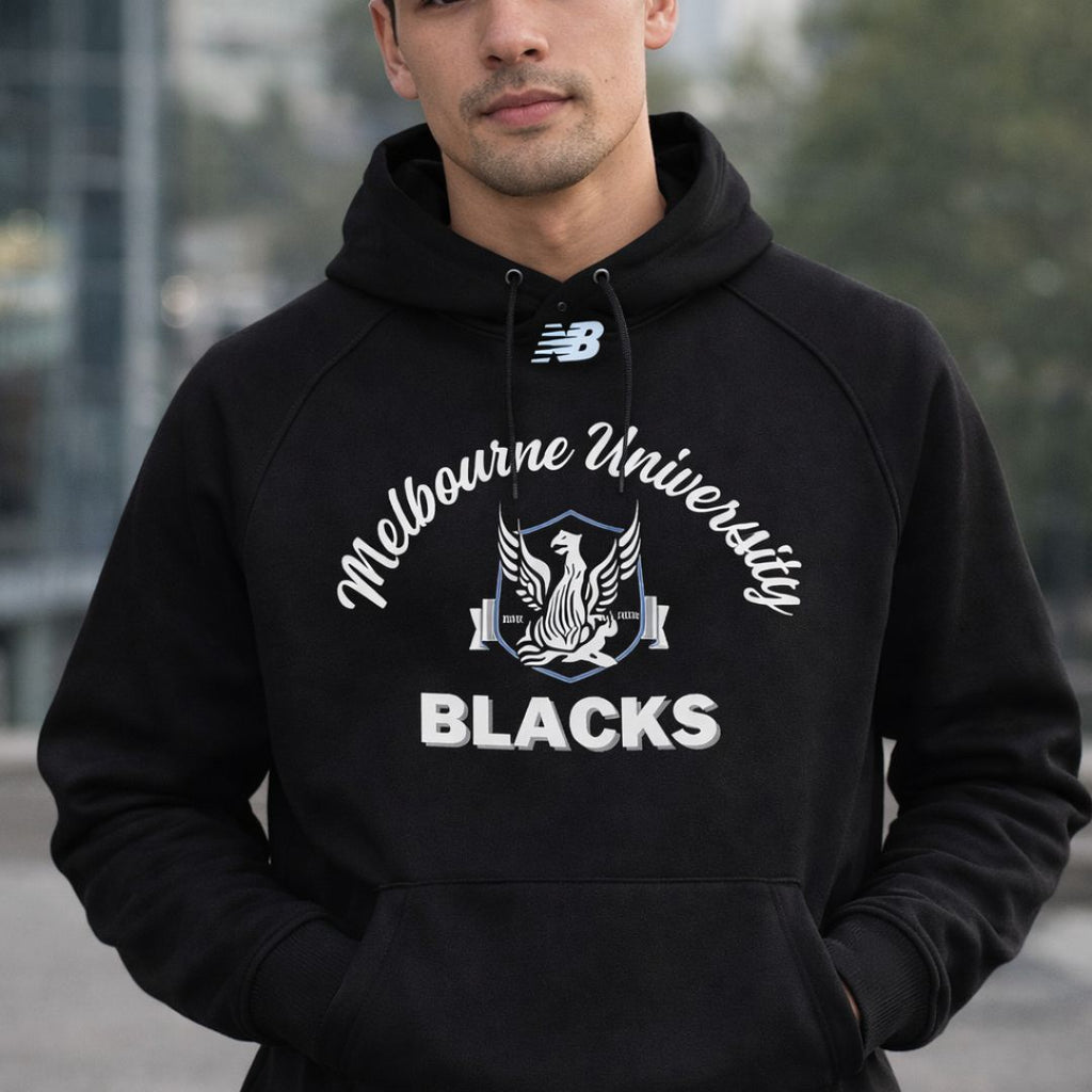 New Balance Black Hoodie Pullover