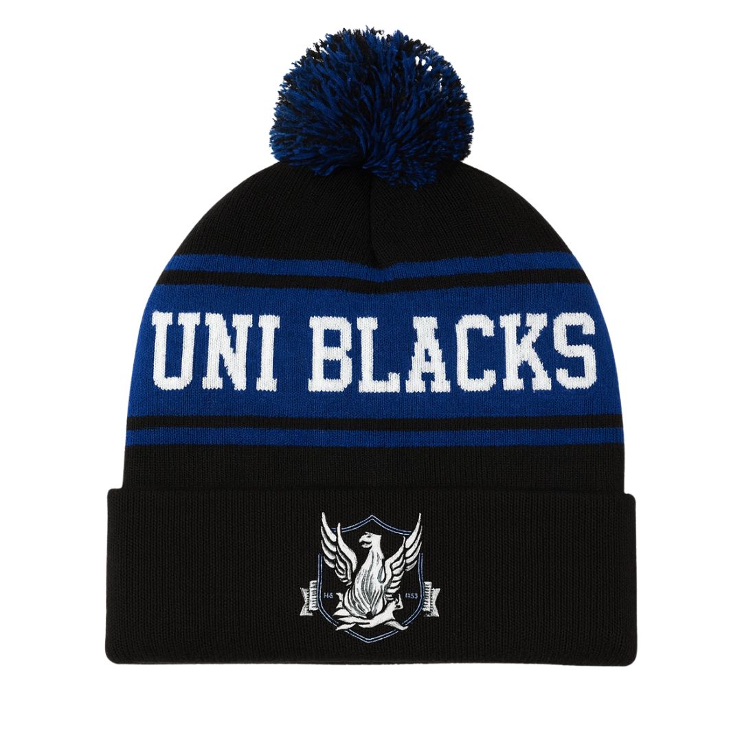 Uni Blacks Pom Pom Beanie
