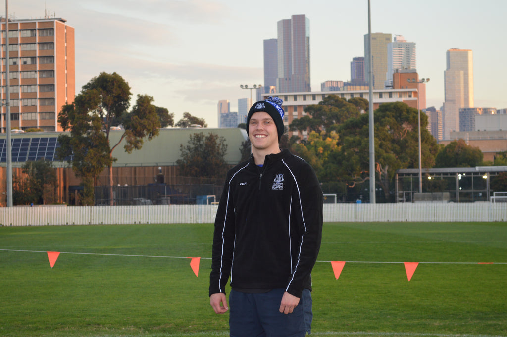 CGR Uni Blacks Qtr-Zip Fleece Top