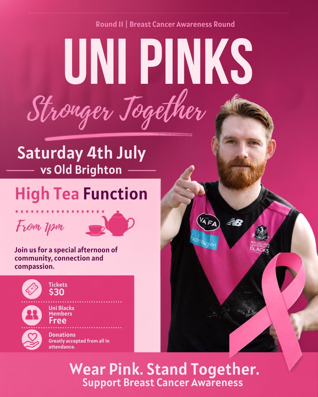 UniBlacks Breast Cancer Awareness High Tea - Free Members Tickets