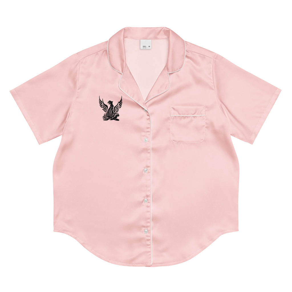 Uni Blacks Women’s Pink Short Sleeve Pajama Top