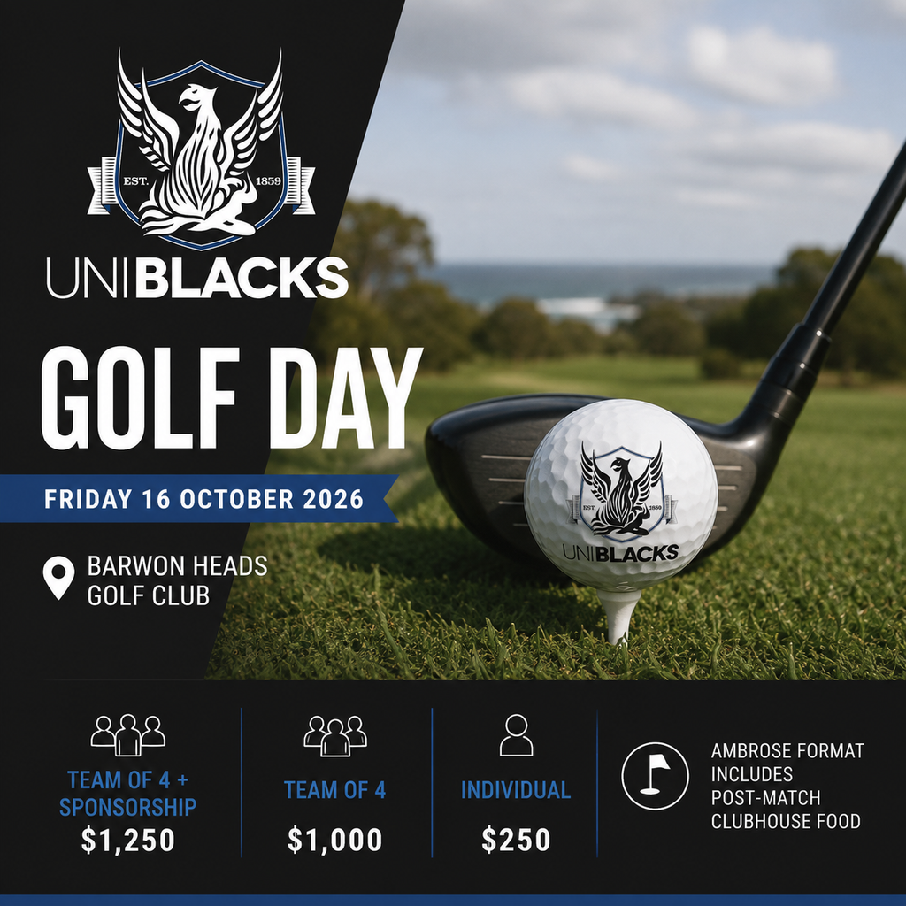 Uni Blacks Golf Day 2026