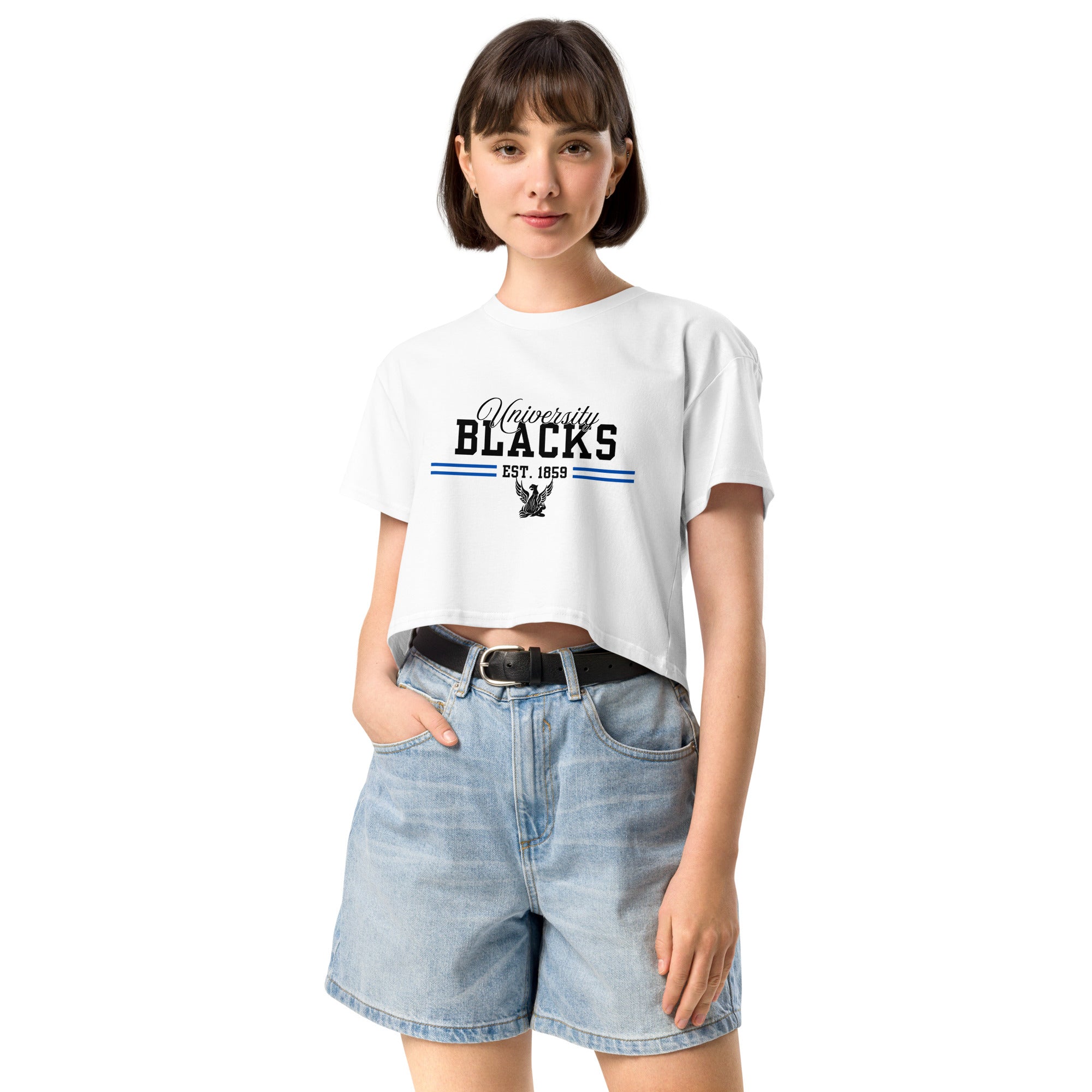 Uni Blacks Women’s Cropped Tee